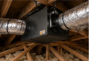 Ducted air conditioning unit