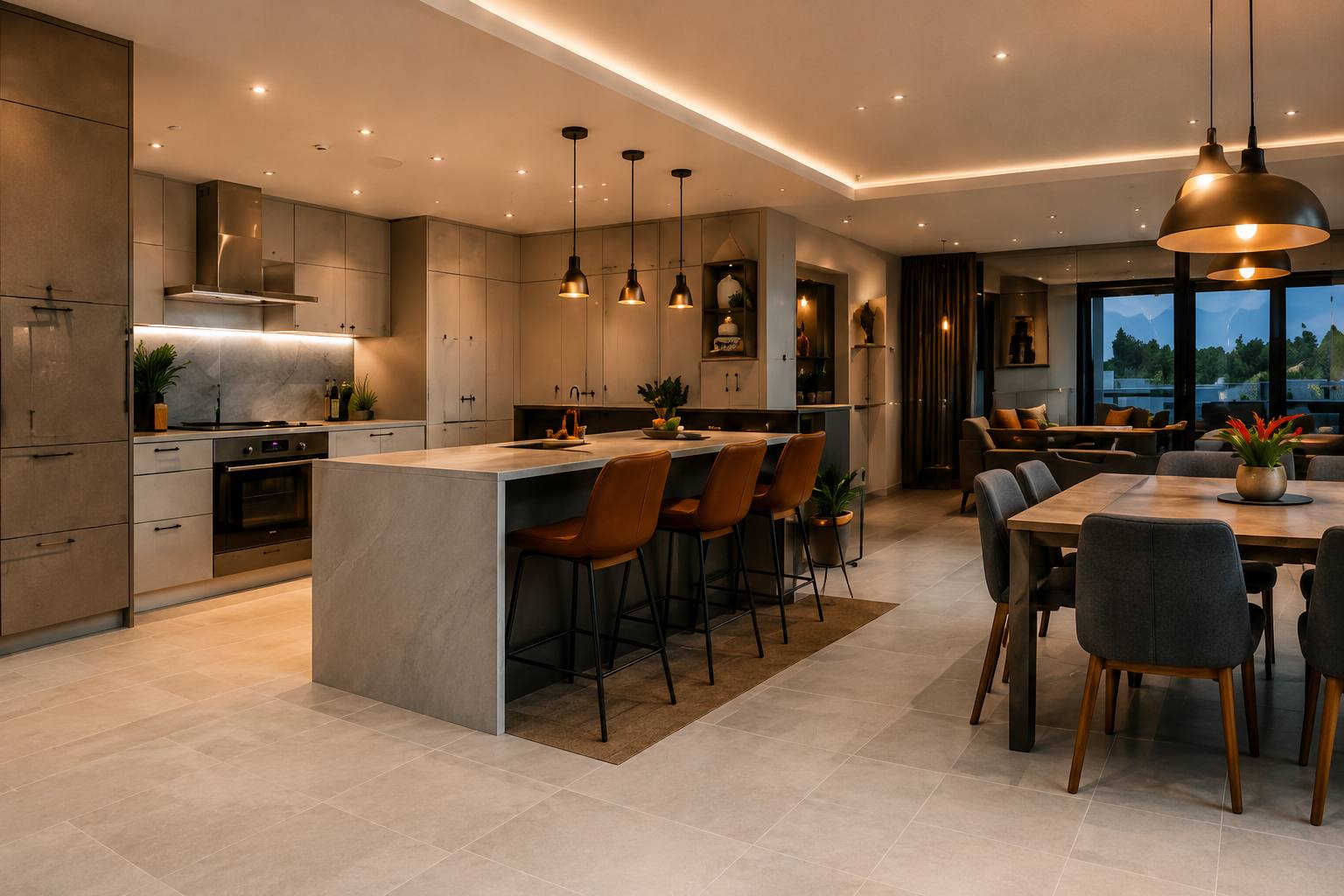 Premium modern renovation interior