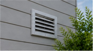 Exterior wall vent