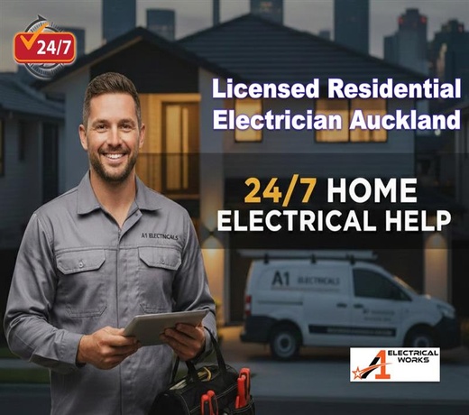 Licensed Residential Electrician Auckland – 24/7 Home Electrical Help