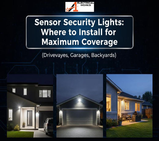 Sensor Security Lights: Where to Install for Maximum Coverage (Driveways, Garages, Backyards)