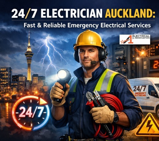 24/7 Electrician Auckland: Fast & Reliable Emergency Electrical Services
