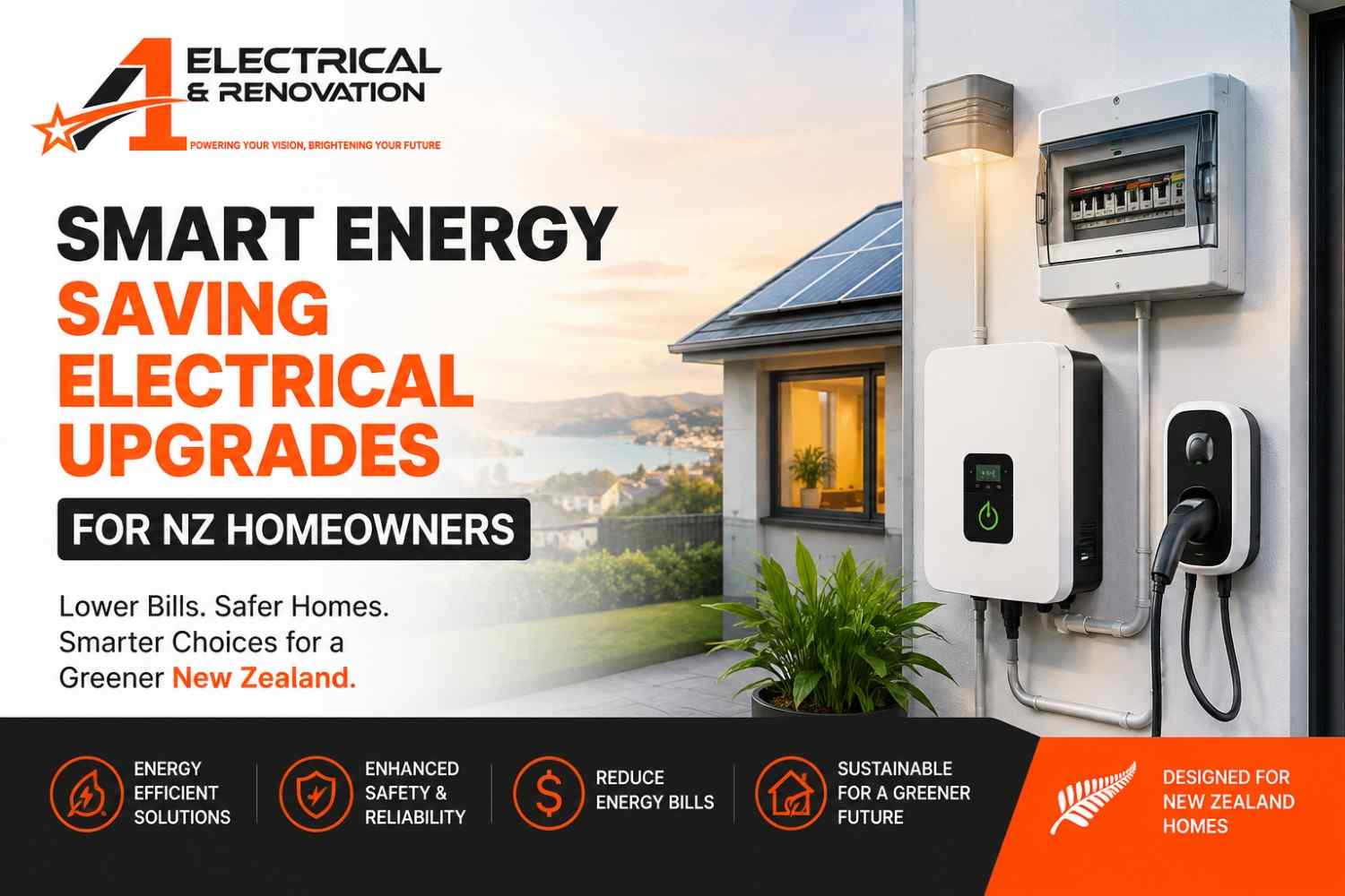 Smart Energy Saving Electrical Upgrades for New Zealand Homeowners