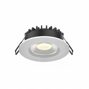12W Tricolour Fire Rated LED Downlight - 90mm