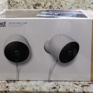 Nest Cam Outdoor Security Cameras – 2 Pack